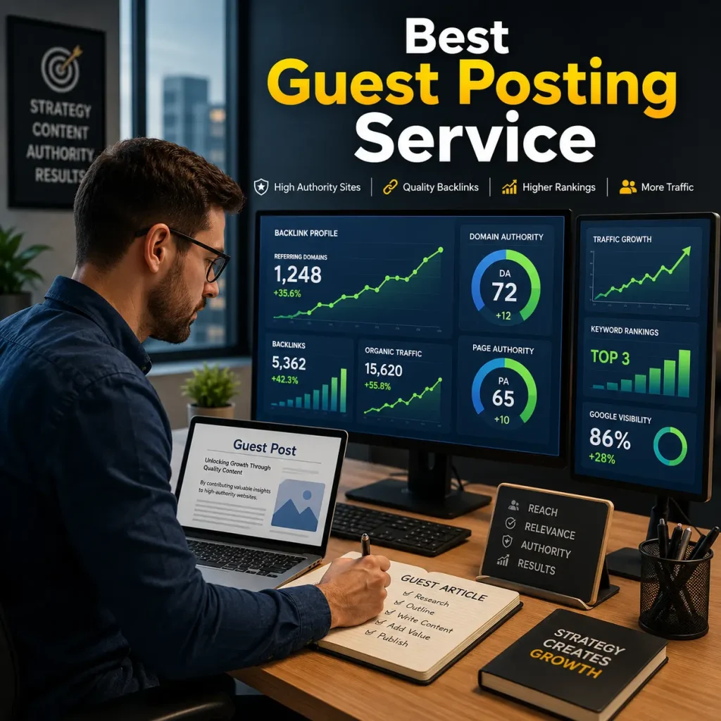 Best Guest Posting Service for High-Quality SEO Backlinks
