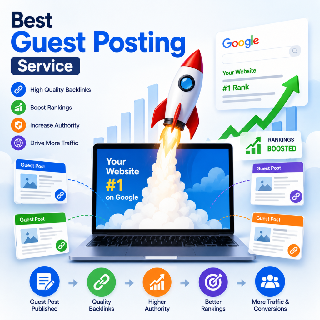 Best Guest Posting Service for High-Quality SEO Backlinks