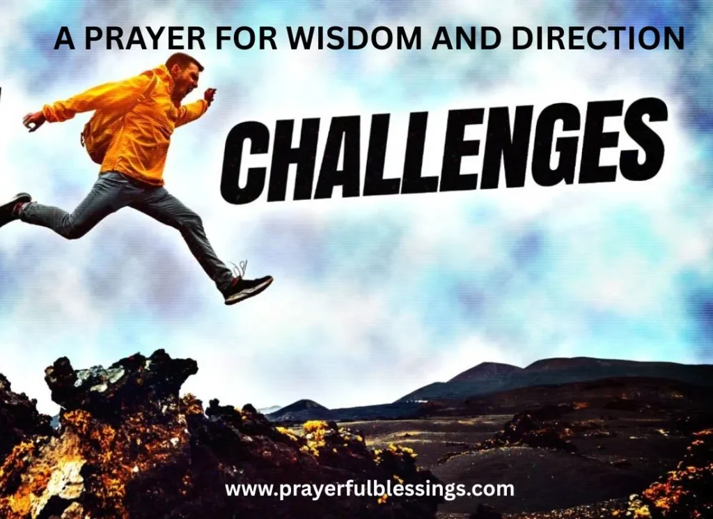 A Prayer for Wisdom and Direction