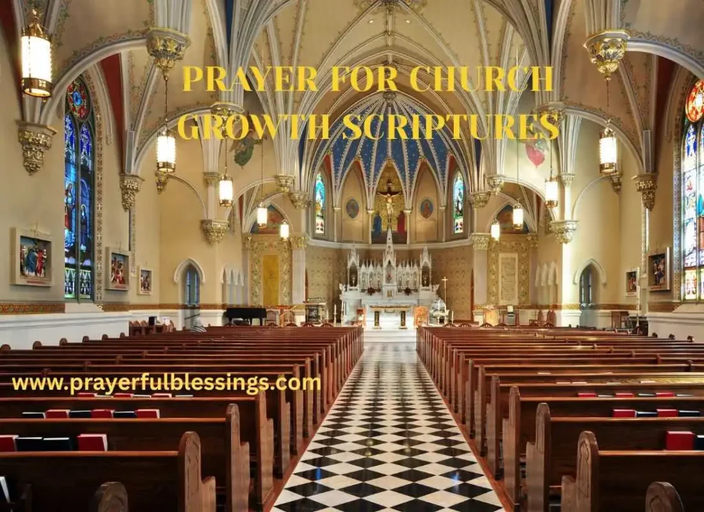 Prayer For Church Growth Scriptures