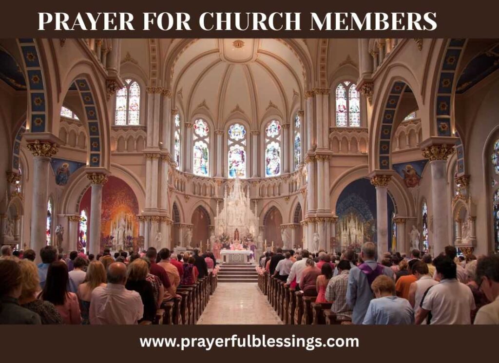 Prayer For Church Members