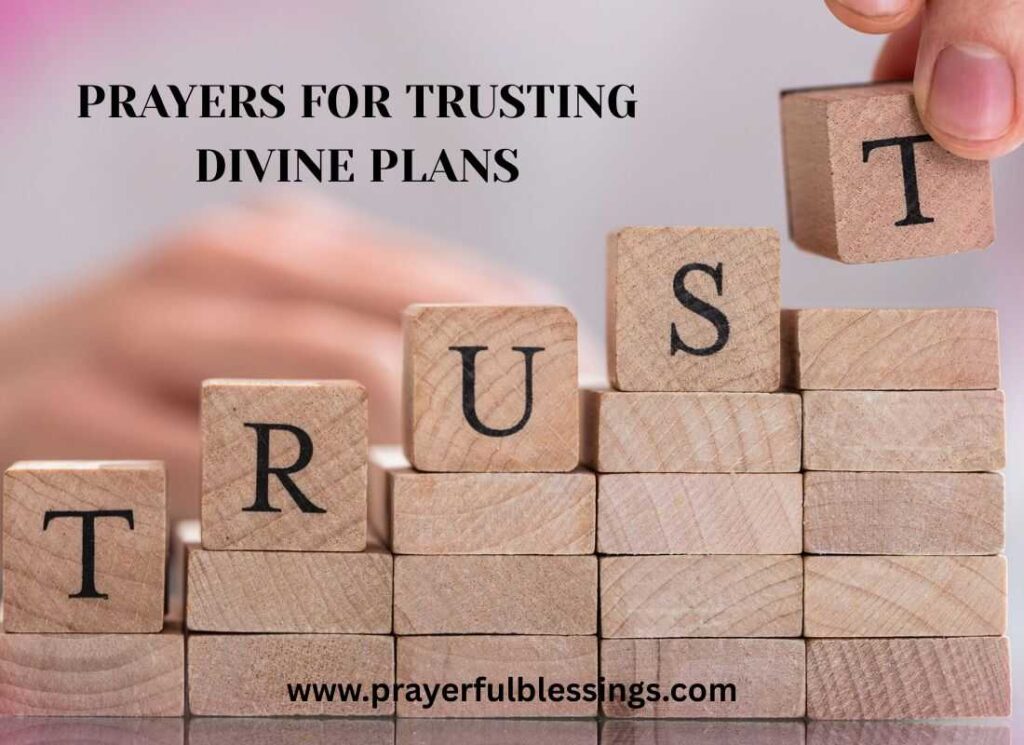 Prayers for Trusting Divine Plans