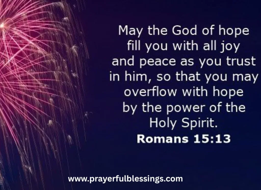 Romans 15:13 – Uplifting Bible Verses Joy Rooted in Hope