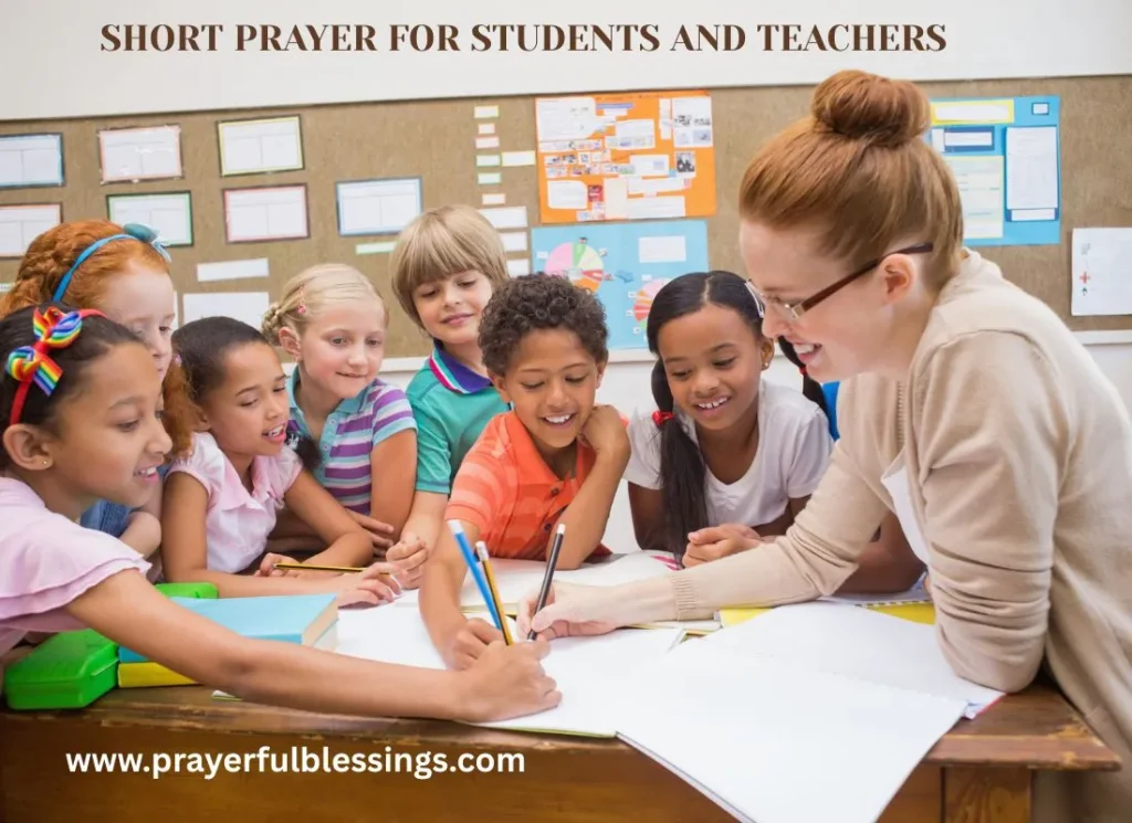 Short Prayer for Students and Teachers