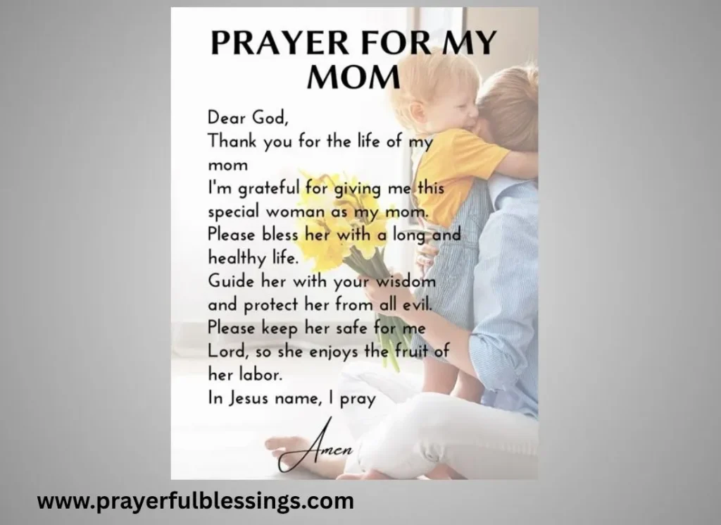 Prayer for My Mom’s Health