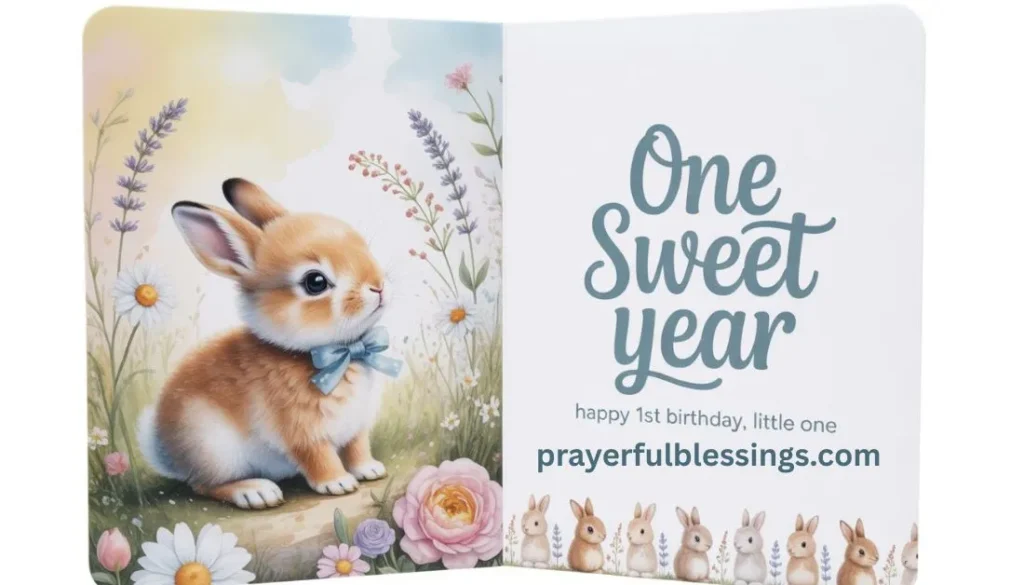 Heart Touching First Birthday Wishes For Baby