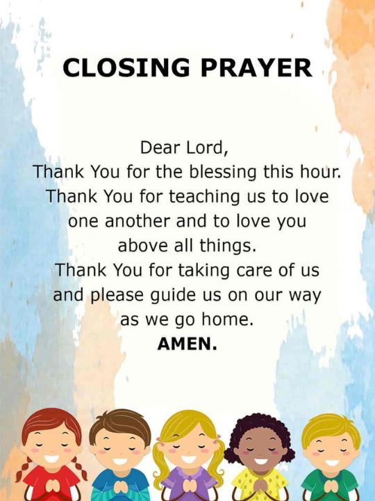 Short Closing Prayer for Online Meeting